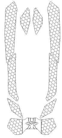 Pro Series Knurled Traction Mat Kit for Spark 3-UP (14-22)